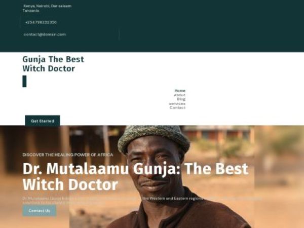 gunjathebestwitchdoctor.com