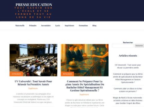 presse-education.com