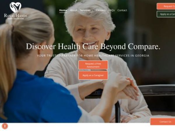 royalhandshealthcare.net