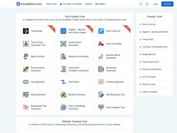 smallwebtools.net