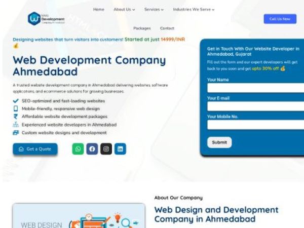 webdevelopmentahmedabad.com